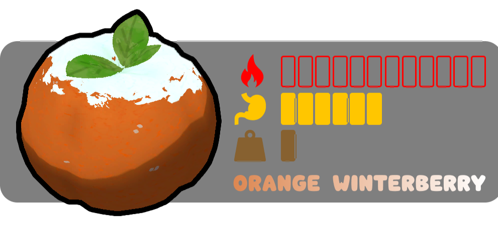 PEAK Orange Winterberry Fruit