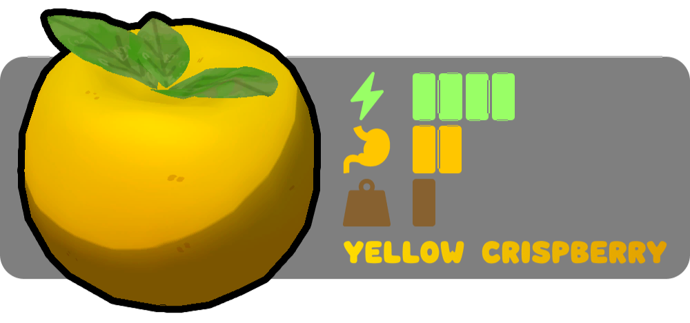 PEAK Yellow Crispberry Fruit