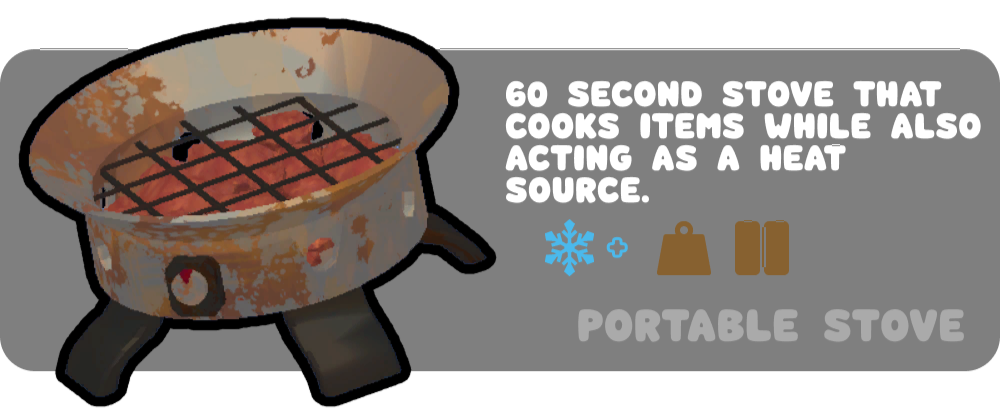 PEAK Portable Stove Item
