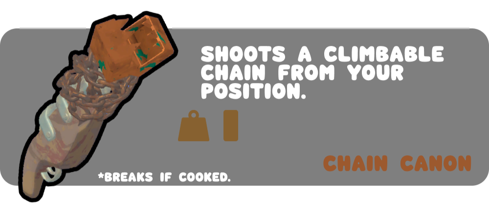 Peak Chain Canon Climbing Item
