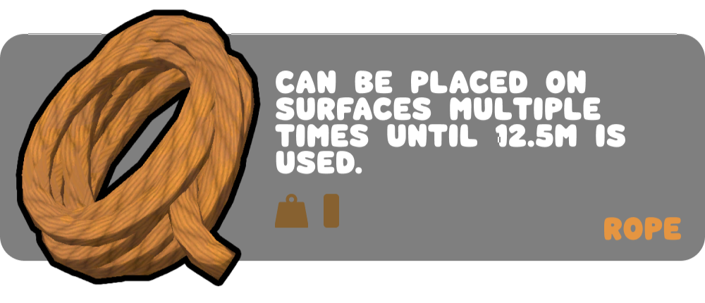 PEAK Rope Spool Item