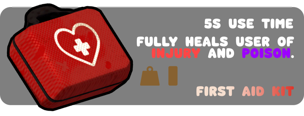 PEAK First Aid Kit Healing Item
