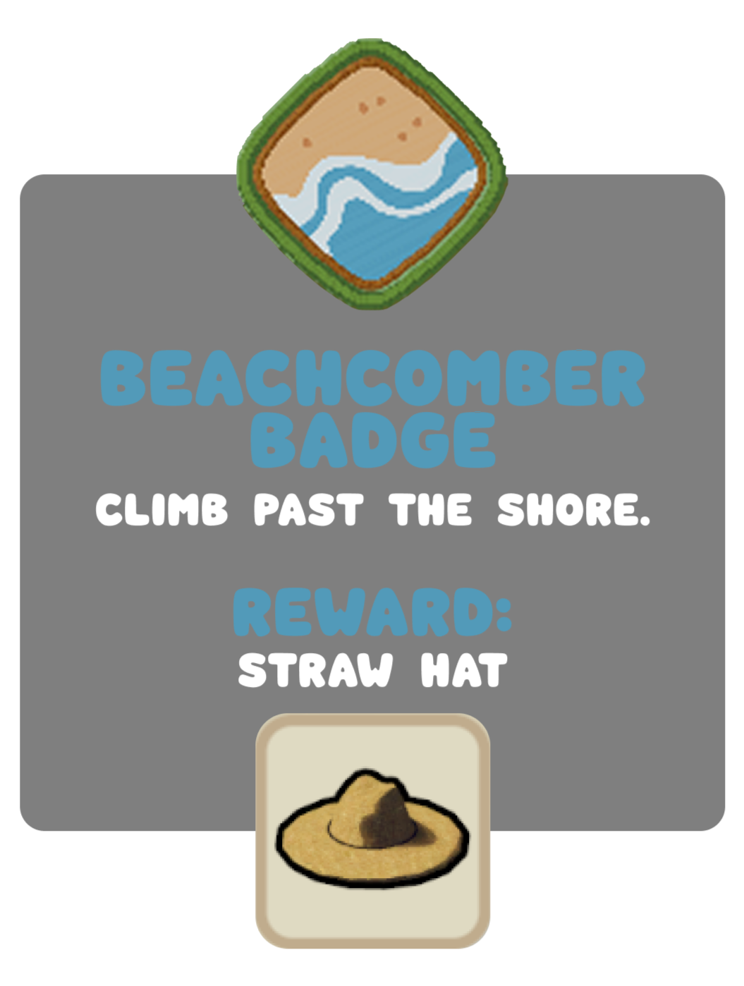 PEAK Beachcomber Badge Steam Achievement