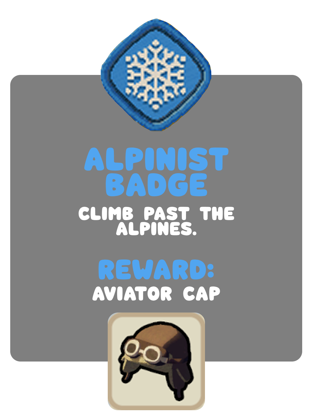 The Alpinist Badge