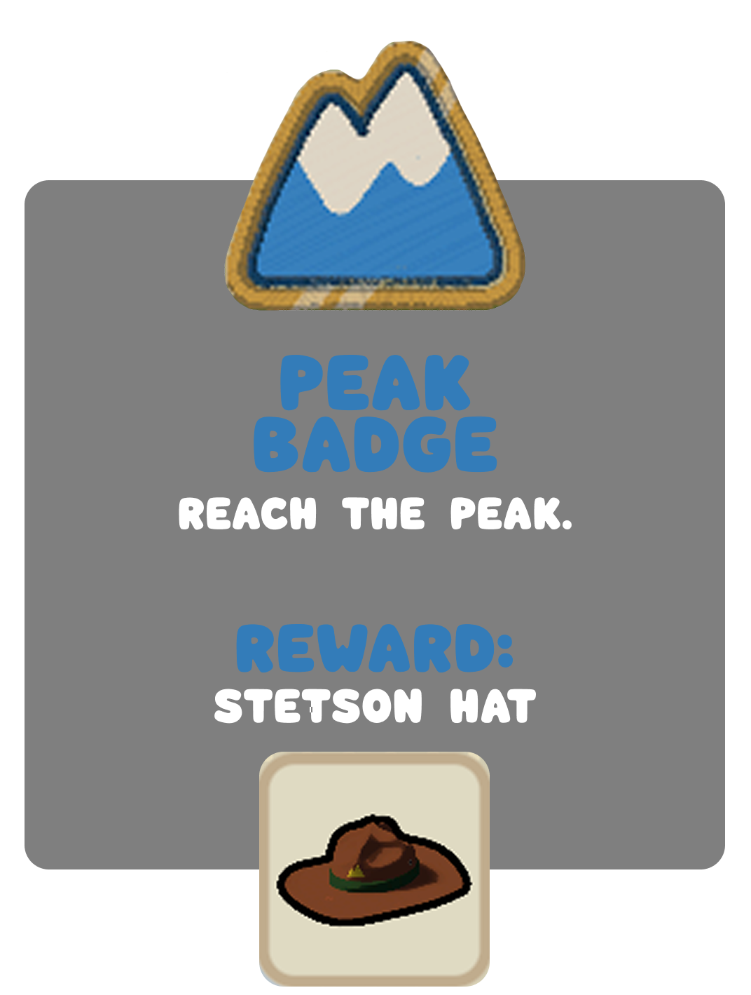 The PEAK Badge