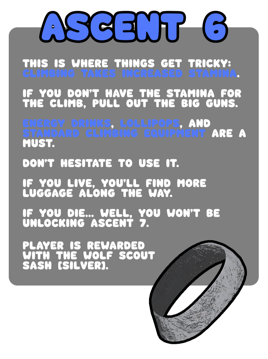 PEAK Ascent 6 Difficulty